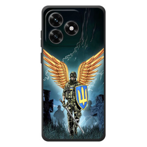 Патриотический Чехол для Huawei Honor X5c Plus (ЗСУ з крильями)