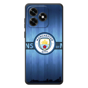 Силиконовые Чехлы принт Футбол на Huawei Honor X5c Plus (ManCity)