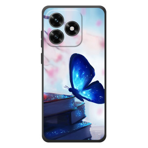 Силіконовий бампер з картинкою звірів для Huawei Honor X5c Plus (Метелик синій)