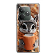 Друкований чохол 'Звірята з кавою' для Huawei Honor X5c Plus