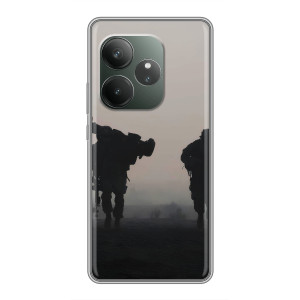 Чехол с украинским воином на Huawei Honor X5d Plus – Украинские солдаты