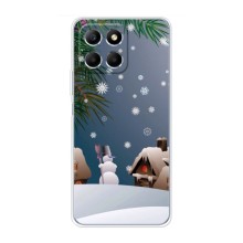 Чехлы на Новый Год Huawei Honor X6 – Зима