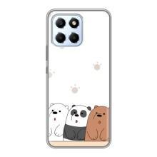 Чехлы с изображением разных животных для Huawei Honor X6 (Удивленные медвеженки)