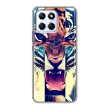 Чехлы с изображением разных животных для Huawei Honor X6 (Яркий Тигр)