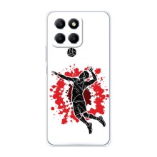 Чехлы с принтом Спортивная тематика для Huawei Honor X6 – Волейболист