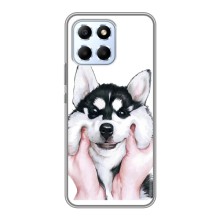 Чехлы с собаками для Huawei Honor X6 (VPrint) (Довольный Хаски)