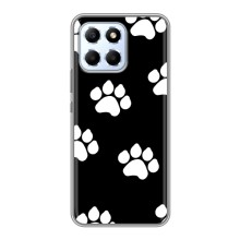 Чехлы с собаками для Huawei Honor X6 (VPrint) (Следы собаки)
