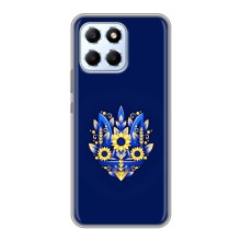 Чехлы для Huawei Honor X6  Укр. Символика (AlphaPrint) (Цветочный Герб)