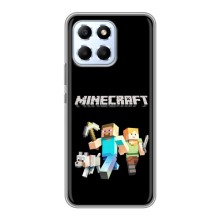 Чехол Майнкрафт на Huawei Honor X6 (AlphaPrint) Minecraft (герои Minecraft)
