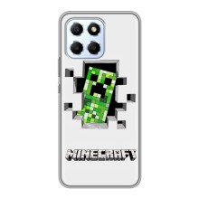 Чехол Майнкрафт на Huawei Honor X6 (AlphaPrint) Minecraft (крипер Майнкрафт)
