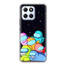 Чехол Амонг Ас для Huawei Honor X6 (AlphaPrint) (Скины в космосе)