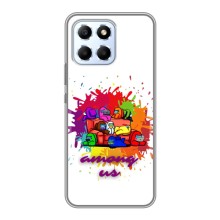 Чехол Амонг Ас для Huawei Honor X6 (AlphaPrint) (Яркий АмонгАс)