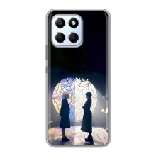 Чехлы Венсдей на Huawei Honor X6 Уэнсдей (AlphaPrint) (Уэнздей и Инид)