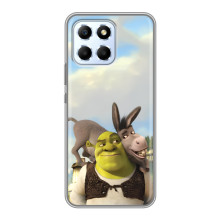 Чохол з мультфільмом Шрек на Huawei Honor X6 – Шрек і осел