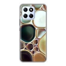 Мраморный чехол на Huawei Honor X6 (VPrint) (Радужный Мрамор)