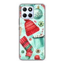 Новогодние Чехлы для Хуавей Хонор Х6 (VPrint) (Одежда НГ)