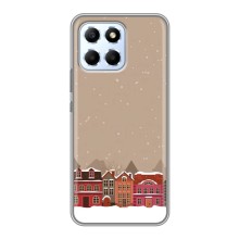 Новорічні, Святкові Чохли для Huawei Honor X6 - 2024 год (Зимове місто)