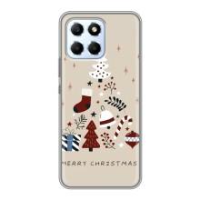 Рождественские Чехлы для Huawei Honor X6 (VPrint) (Merry Christmas)