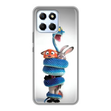 Силіконовий чохол з принтом Зоотрополіс для Huawei Honor X6 – Змія Зоо