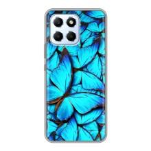 Силиконовый бампер с картинкой животных для Huawei Honor X6 (Крылья бабочек)