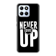 Силиконовый Чехол на Huawei Honor X6 с картинкой Nike (Never Give UP)