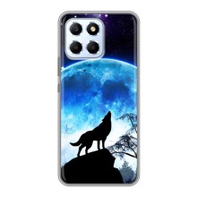 Защитные чехлы для Хуавей Хонор Х6 (AlphaPrint) (ХИТ продаж) ВОЛК (Волк на луну)
