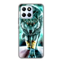 Защитные чехлы для Хуавей Хонор Х6 (AlphaPrint) (ХИТ продаж) ВОЛК (Яркий волк)