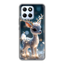 Яркий чехол для Huawei Honor X6 с Зимними Оленятами – Блистающий оленёнок
