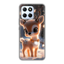 Яркий чехол для Huawei Honor X6 с Зимними Оленятами – Оленёнок