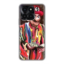 Бренднові Чохли для Huawei Honor X6a - (PREMIUMPrint) (Mario LV)