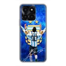 Чохли для Huawei Honor X6a (Leo чемпіон) (AlphaPrint) (Мессі збірна)
