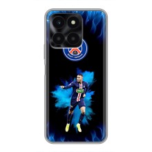 Чохли Кіліан Мбаппе для Huawei Honor X6a (Мбаппе у вогні)