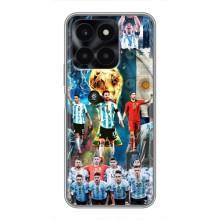 Чохли Мессі для Huawei Honor X6a (AlphaPrint) (Аргентина Мессі)