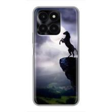 Чехлы с изображением разных животных для Huawei Honor X6a (Лошадь)