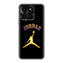 Чохли для Huawei Honor X6a - з картинкою JORDAN (AlphaPrint) (Jordan Gold)