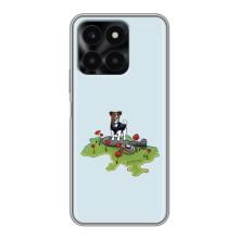 Чехлы с картинкой собаки Патрон для Huawei Honor X6a (AlphaPrint) (Сапер Пес)