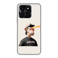 Чохли з Мавпами NFT для Huawei Honor X6a (AlphaPrint) (мавпа NFT в окулярах)