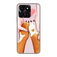 Чохли з собаками для Huawei Honor X6a (VPrint) (Любовь до собак)