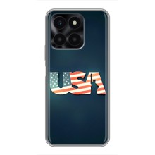 Чехол Флаг USA для Huawei Honor X6a – USA