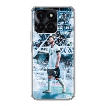 Чохол Мессі футболіст для Huawei Honor X6a – Мессі в Аргентині