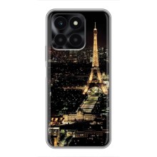 Чохол Ейфелева Вежа Huawei Honor X6a - (AlphaPrint) (Нічний Париж)
