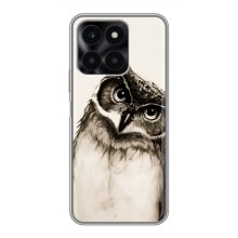 Чохол з пташками на Huawei Honor X6a (VPrint) (Сова)