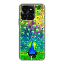 Чохол з пташками на Huawei Honor X6a (VPrint) (Яскравий Павлин)