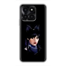 Чохли Венсдей на Huawei Honor X6a Уенсдей (AlphaPrint) (серйозна Венздей)