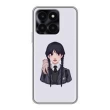 Чохли Венсдей на Huawei Honor X6a Уенсдей (AlphaPrint) (Венздей і Річ)
