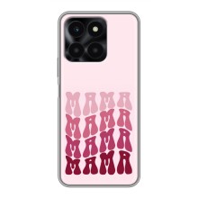 Чохли на день мами на Хуавей Хонор X6a – Напис мама