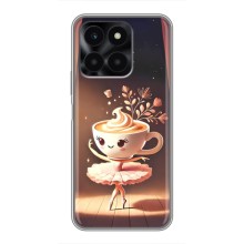 Чохол з мемом Тралалело тралала на Huawei Honor X6a (Балерина капучина)
