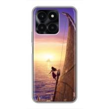 Чехол с мультфильмом Моана Huawei Honor X6a – Моана в море