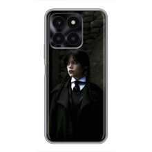 Чехол с дизайном Венздей 2 на Huawei Honor X6a – Уэнсдей в костюме