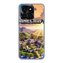 Чехол с картинками Майнкрафт для Хонор Х6а – Minecraft